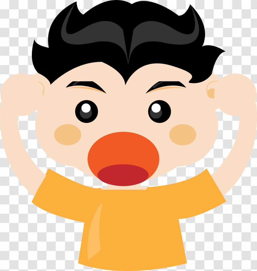 Screaming Child Download Clip Art - Headgear - Angry Transparent PNG