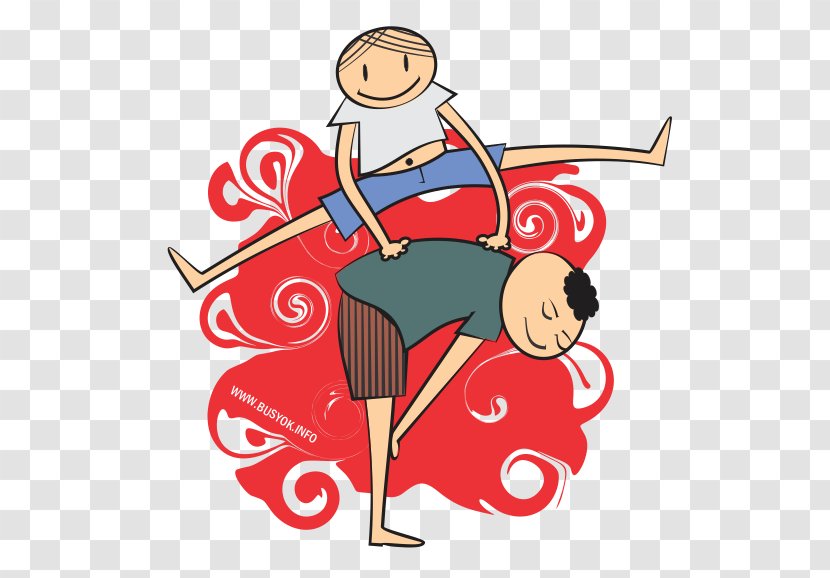 Traditional Games In The Philippines Luksong Baka Clip Art - Fictional Character - Jumping Children Transparent PNG