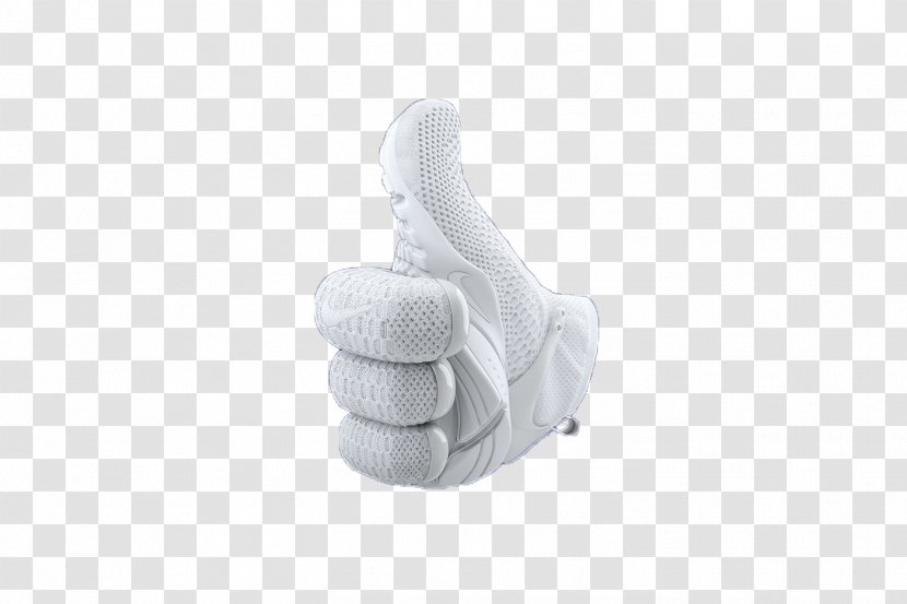 White Hand - Nike Sports Shoes,Thumbs Transparent PNG