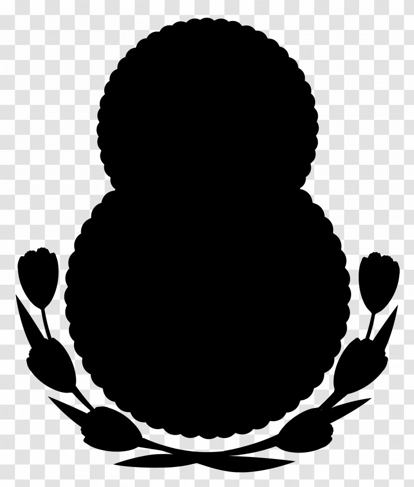 Clip Art Organism Silhouette Black M - Plant Transparent PNG