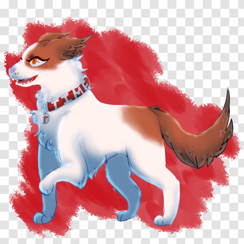 Dog Santa Claus Red Fox Christmas Ornament - Tail Transparent PNG