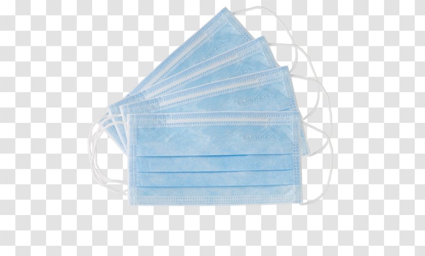 Paper Respirator Blue Cannula Plastic - Mask Transparent PNG