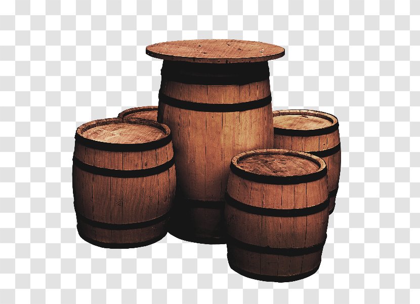 Barrel Wood Plank - Wooden - Barrels Transparent PNG