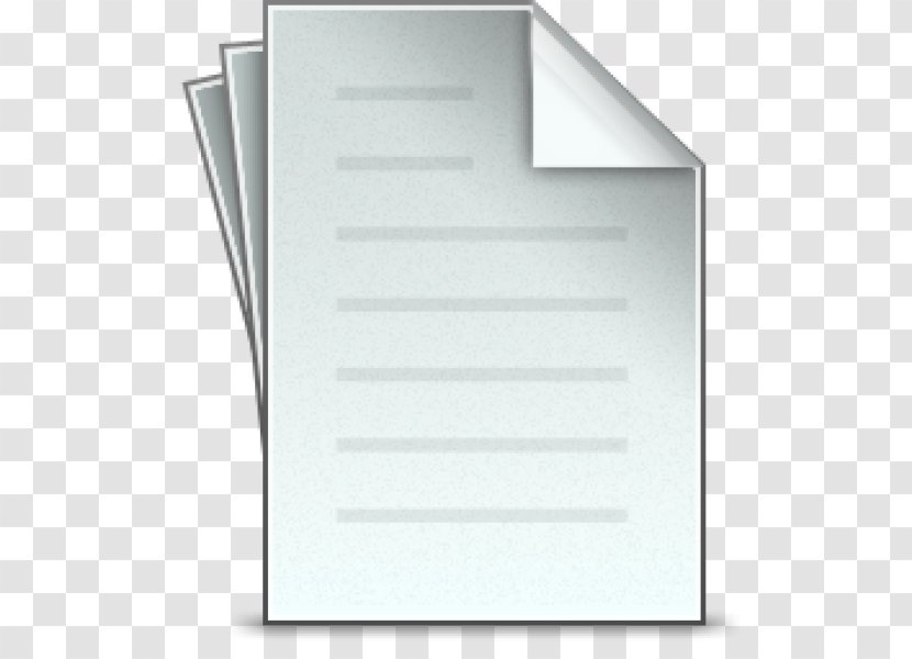 Paper Document - Icon Design - Information Transparent PNG