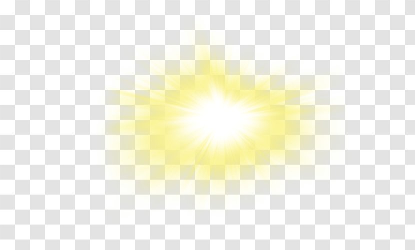 Yellow Computer Pattern - Light Explosion Transparent PNG