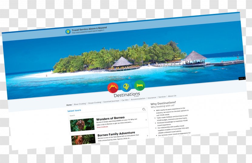 Display Advertising Angsana Ihuru Brand - PORTFOLIO Transparent PNG