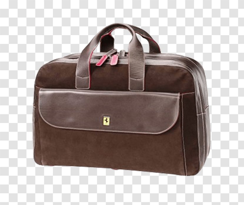 Briefcase Leather Handbag Hand Luggage Strap - Brand - Suitcase Transparent PNG