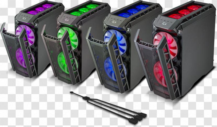 Computer Cases & Housings Power Supply Unit Cooler Master ATX RGB Color Model - Motherboard Transparent PNG