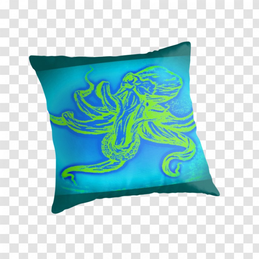 Cushion Throw Pillows Turquoise - Garbage Transparent PNG