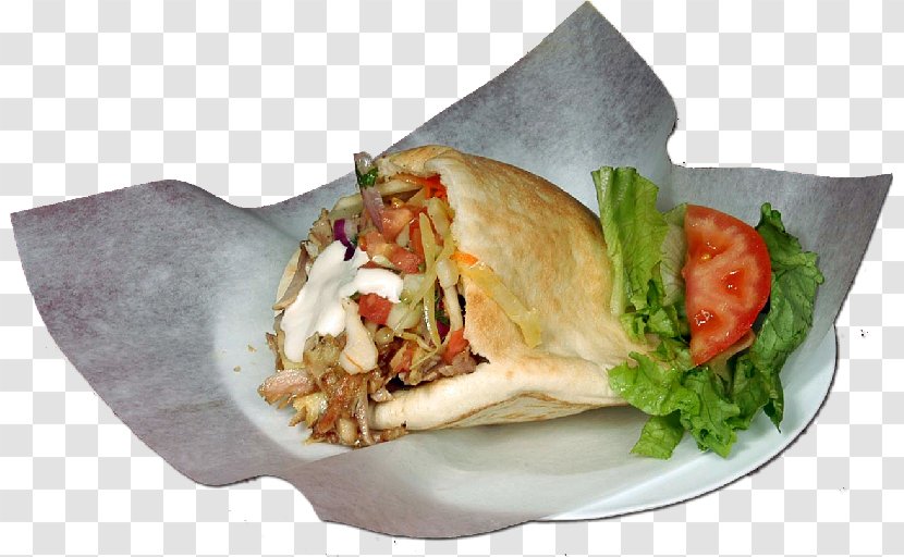 Shawarma Pita Wrap Lebanese Cuisine Hummus - Sandwich Transparent PNG