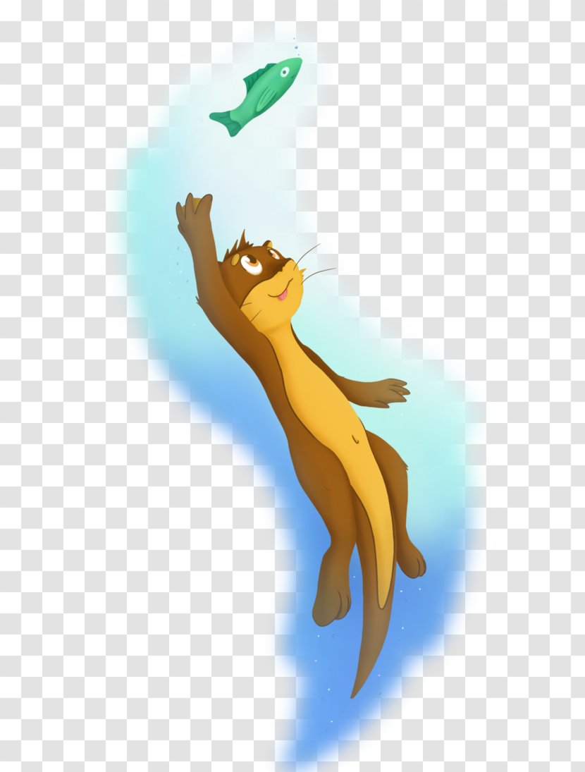 Cat Otter Blaze The Fox Red Panda Cartoon - Mammal Transparent PNG