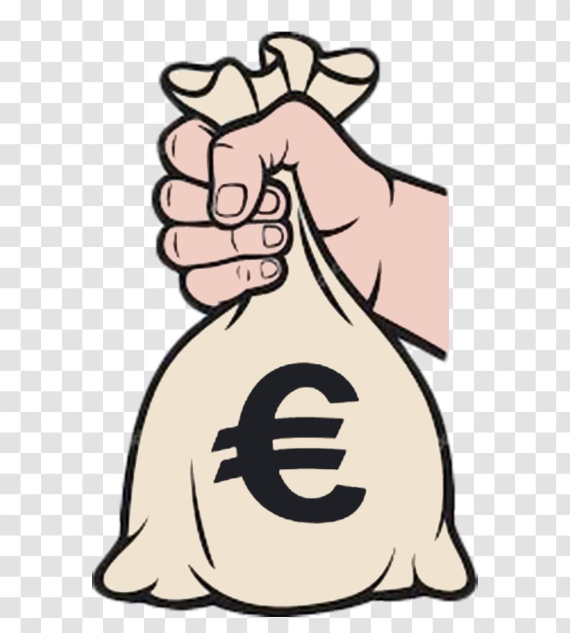 Money Bag Stock Photography Clip Art - Flower - Cartoon Hand Pocket Transparent PNG