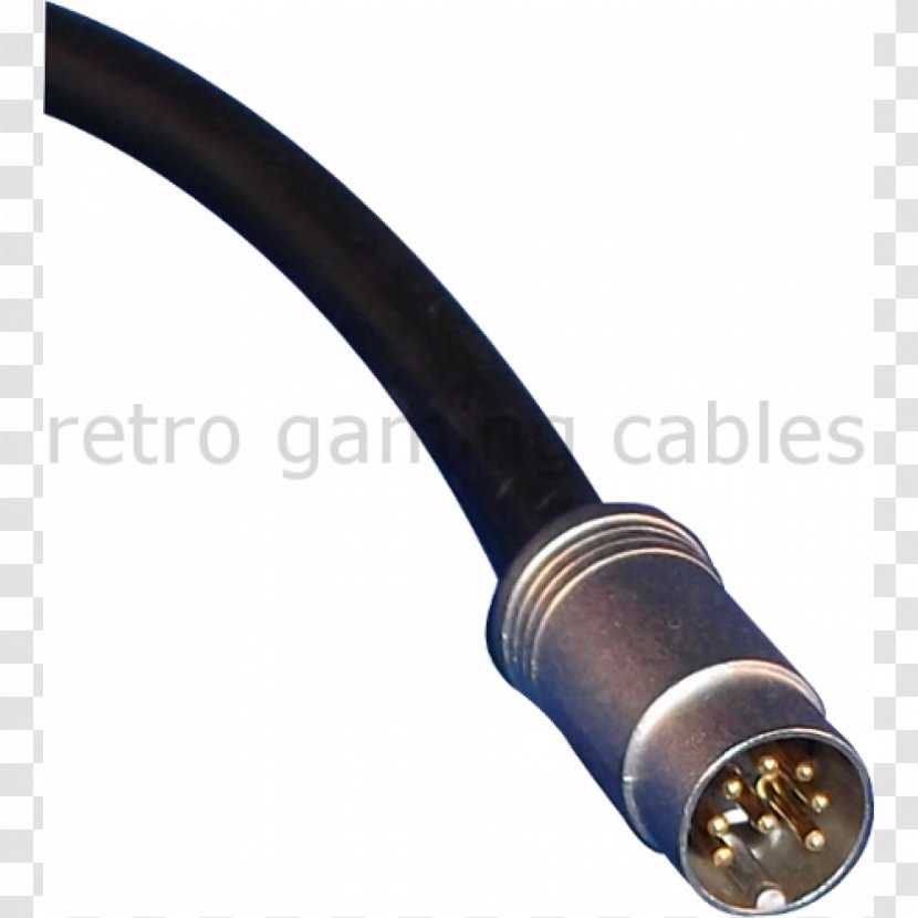 Coaxial Cable SCART Television Electrical Video - Supergun - Megadrive Transparent PNG