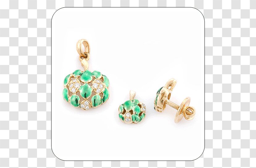 Emerald Earring Turquoise Body Jewellery Bead - Jewelry Making Transparent PNG