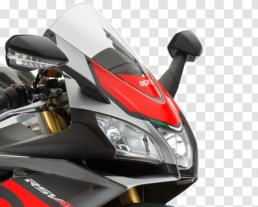 Aprilia RSV4 Motorcycle Tuono V4 Engine - Automotive Window Part - Rsv4 Transparent PNG