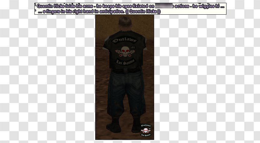Outerwear T-shirt Font - Tshirt - Outlaw Motorcycle Club Transparent PNG