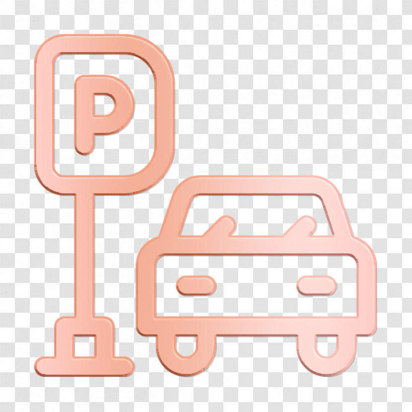 Car Icon Parking Icon Public Transportation Icon Transparent PNG