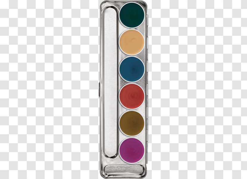 Palette Color Cosmetics Kryolan Ultraviolet - Cream - Paint Transparent PNG