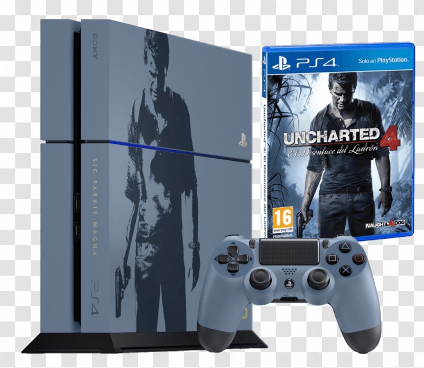 Uncharted 4: A Thief's End Uncharted: The Nathan Drake Collection Sony PlayStation 4 - Special Edition Transparent PNG