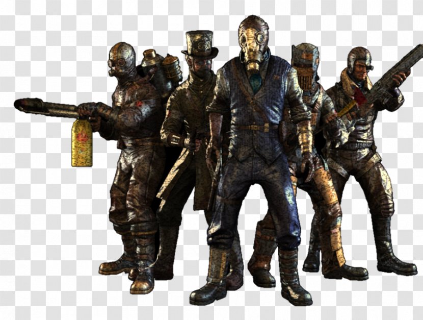 Killing Floor 2 Steampunk Fan Art Character - Action Figure Transparent PNG