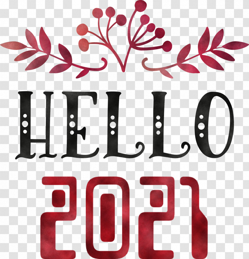 Hello 2021 Year 2021 New Year Year 2021 Is Coming Transparent PNG