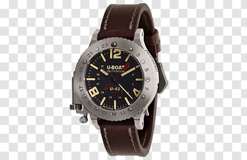 U-boat Automatic Watch German Submarine U-42 Diving - Strap Transparent PNG