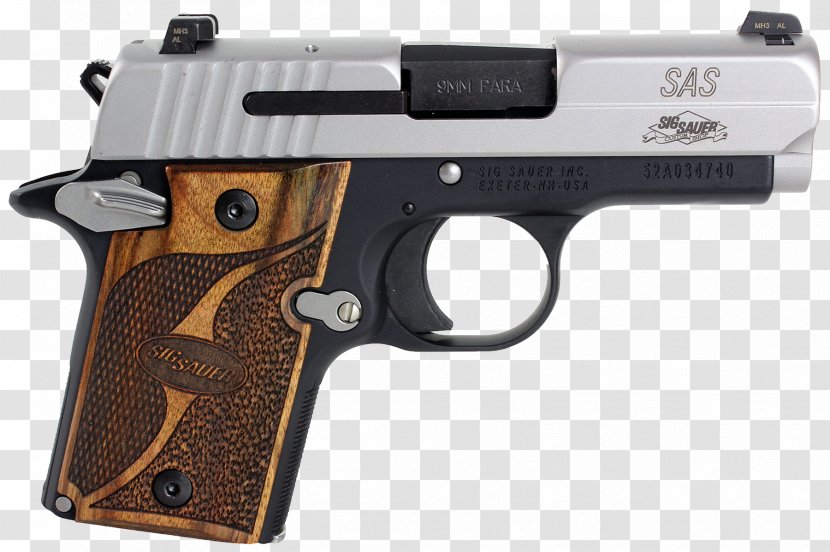 SIG Sauer P938 Sig Holding & Sohn Pistol - 380 Acp - Handgun Transparent PNG
