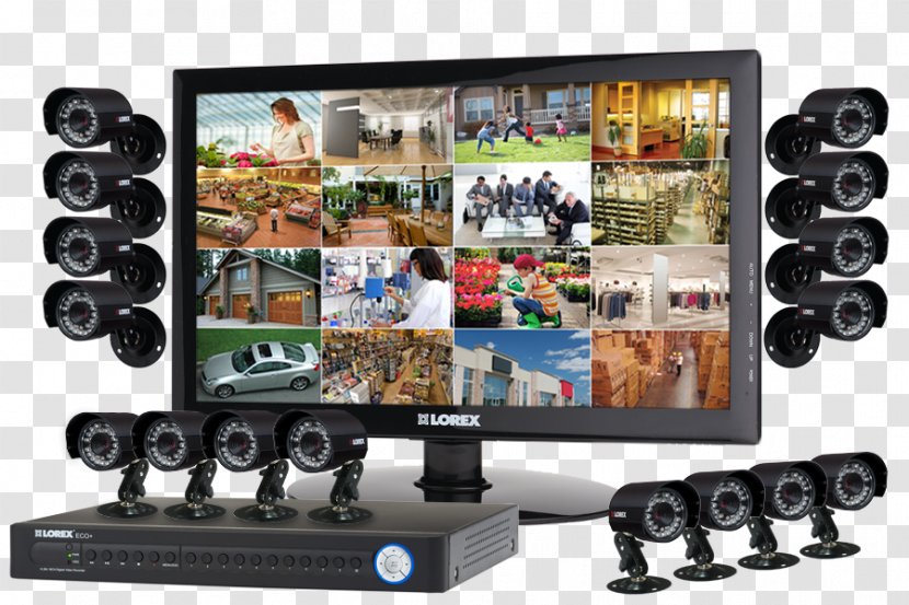 Closed-circuit Television Security Alarms & Systems Wireless Camera Home Surveillance - Safety Transparent PNG