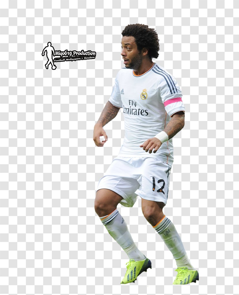 Real Madrid C.F. Football Player Spain Team Sport - Marcelo Transparent PNG