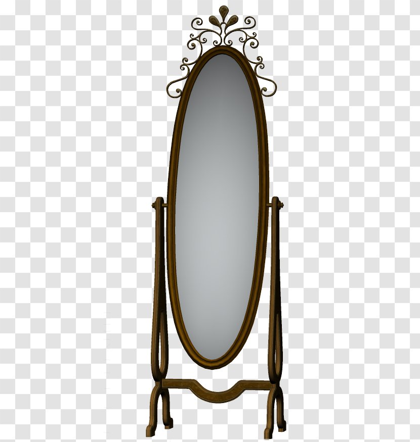 Oval Cosmetics - Mirror - Broken Transparent PNG