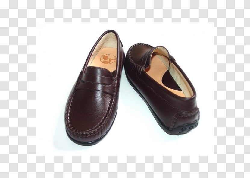 Slip-on Shoe Leather Brown Walking - Cool Boots Transparent PNG