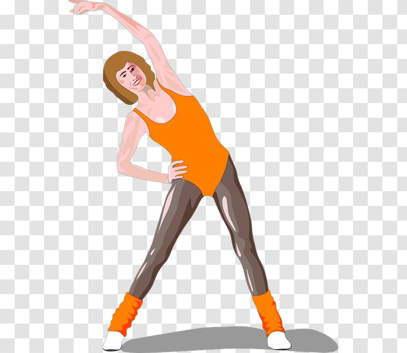 Physical Exercise Fitness Clip Art - Cartoon - Gymnastics,Female,Aerobics Transparent PNG