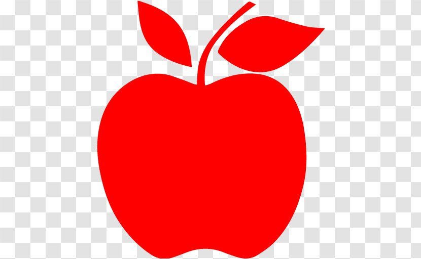 Apple Clip Art - Red Transparent PNG