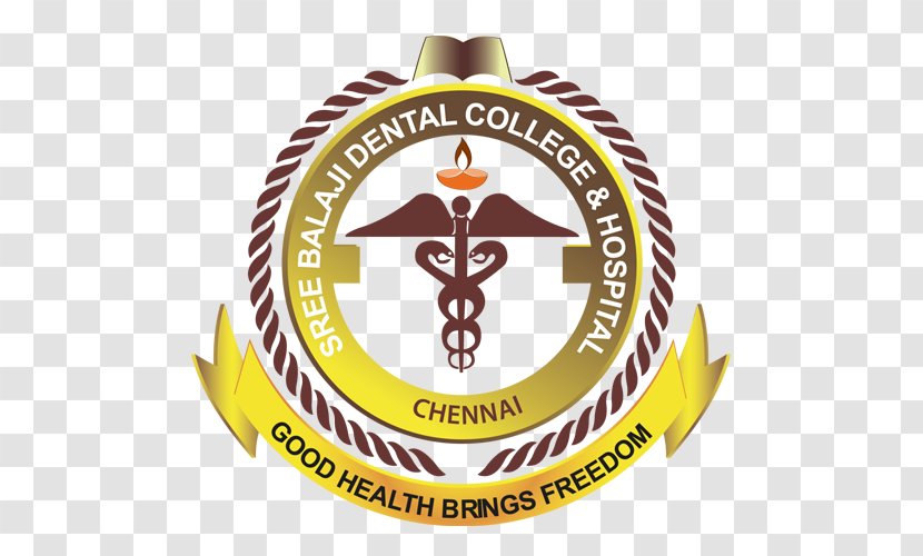Sree Balaji Dental College & Hospital Dentistry - Emblem Transparent PNG