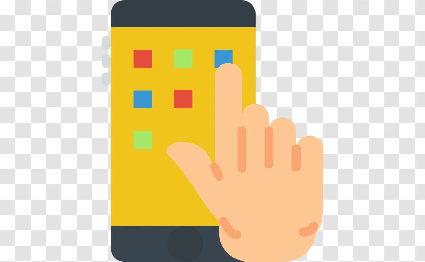 Clip Art - Hand - Smartphone Transparent PNG