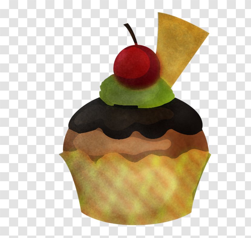 Food Dessert Cake Cupcake Cherry - Dish Fruit Transparent PNG