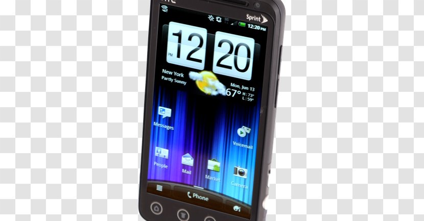 Smartphone Feature Phone HTC Evo 4G Android Telephone - Mobile Phones Transparent PNG
