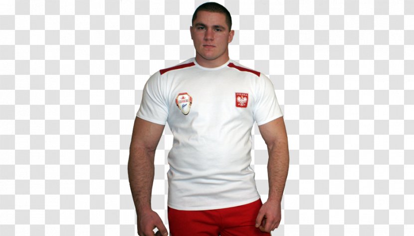 World's Strongest Man Strongman T-shirt Overhead Press Dumbbell - Polo Shirt Transparent PNG