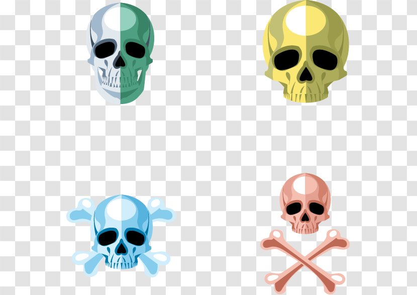 Skull Logo - Bone - Four Transparent PNG