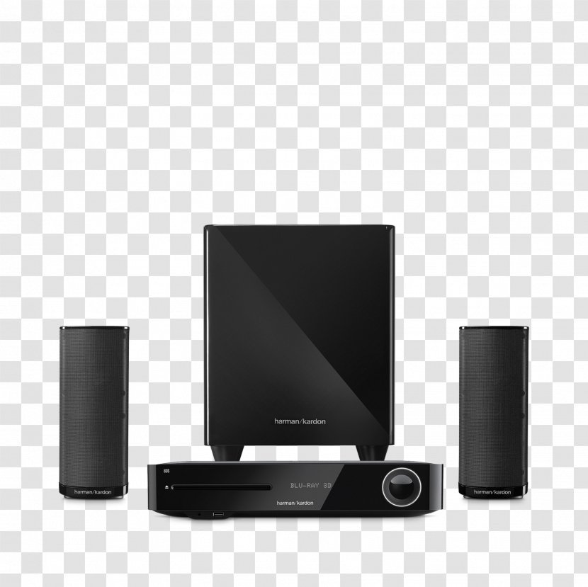 Blu-ray Disc Computer Speakers Home Theater Systems Harman Kardon BDS 385 Theatre System - Audio - Akg Transparent PNG