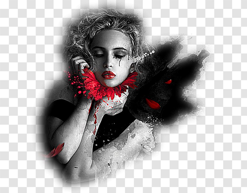 Goth Subculture Woman Vampire Gothic Fashion - Man Transparent PNG
