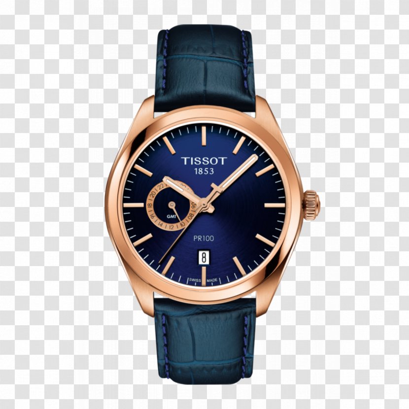 Tissot PR 100 Chronograph Watch Quartz Clock - Metal Transparent PNG