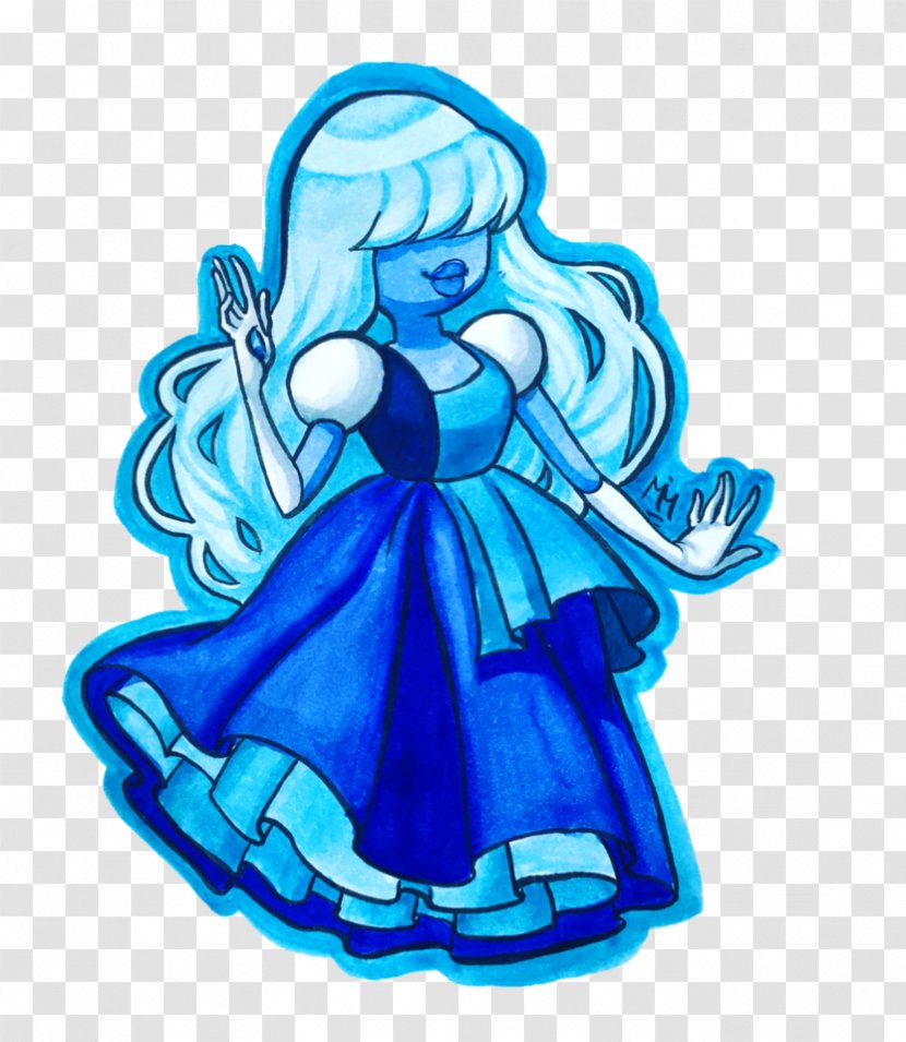 Sapphire Blue Gemstone Drawing Ruby - Watercolor Painting Transparent PNG