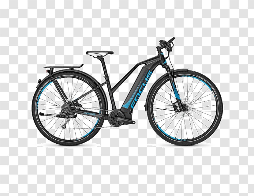 Electric Bicycle Giant Bicycles Hybrid Mountain Bike - Vehicle - FOCUS Transparent PNG