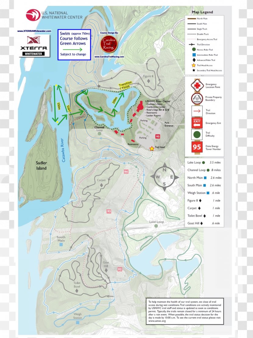 U.S. National Whitewater Center Cartoon Parkway Map Transparent PNG