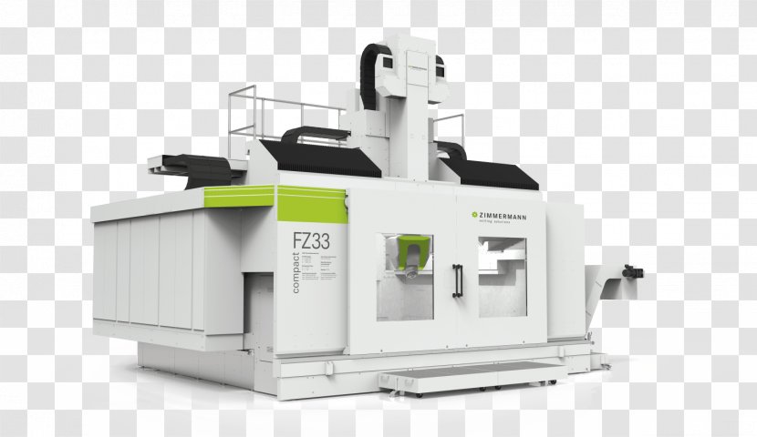 Computer Numerical Control Milling Machine F. Zimmermann GmbH Tool - Bertikal Transparent PNG