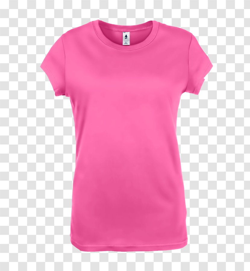 Printed T-shirt Gildan Activewear Sleeve - Shoulder - Pink Tshirt Transparent PNG