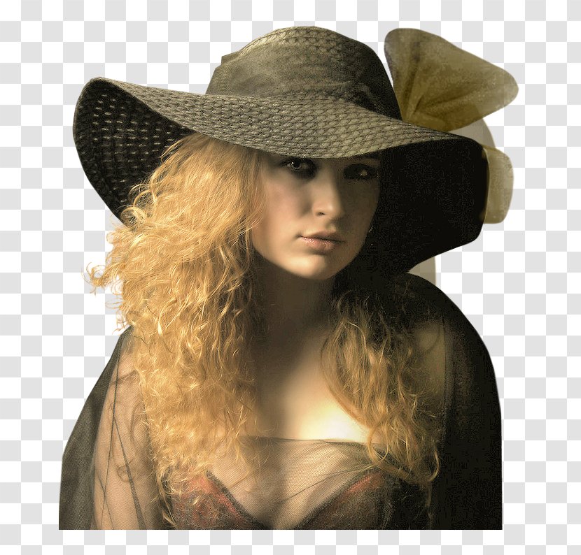 Autumn Woman Clip Art - Hat - Cowboy Transparent PNG