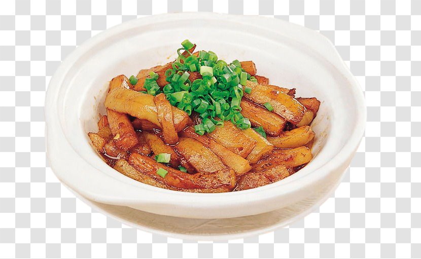 Twice Cooked Pork Chinese Cuisine Fried Eggplant With Chili Sauce Recipe - Food - Fish-flavored Pot Transparent PNG