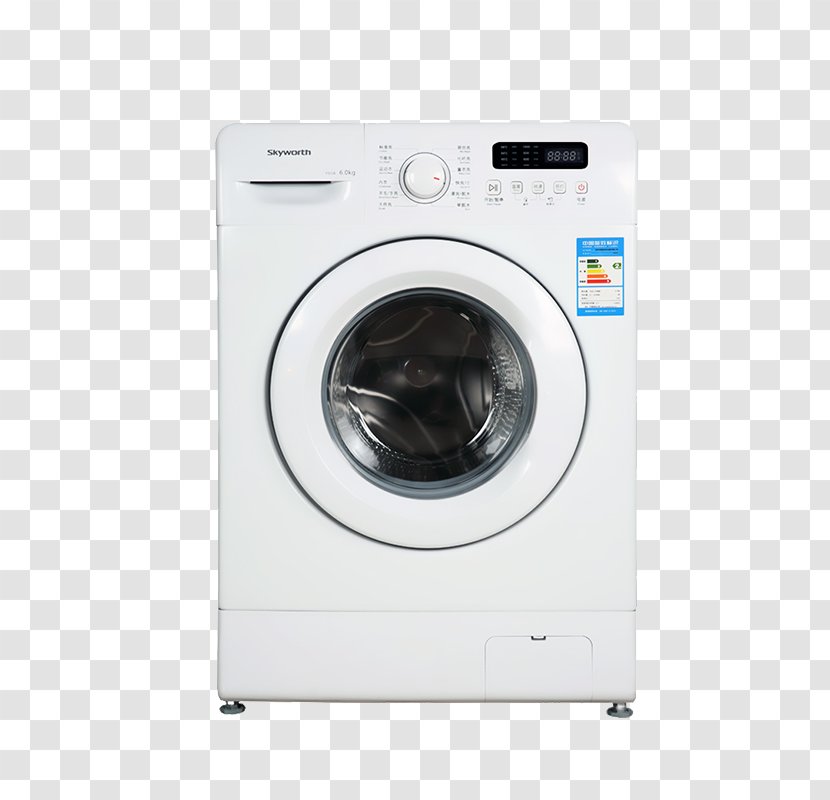 Washing Machine Home Appliance Haier - Thermostat - Skyworth Smart Creative Transparent PNG